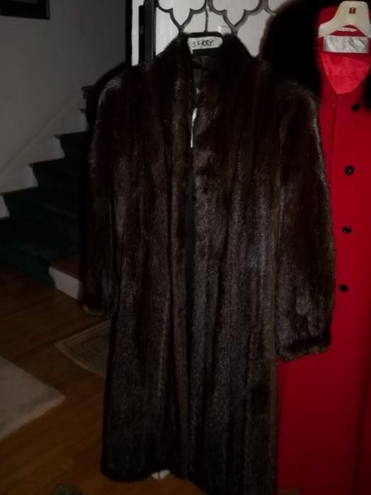 full length mink coat $500