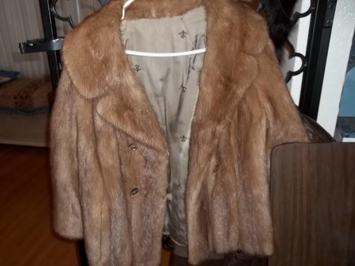 fur jacket $125