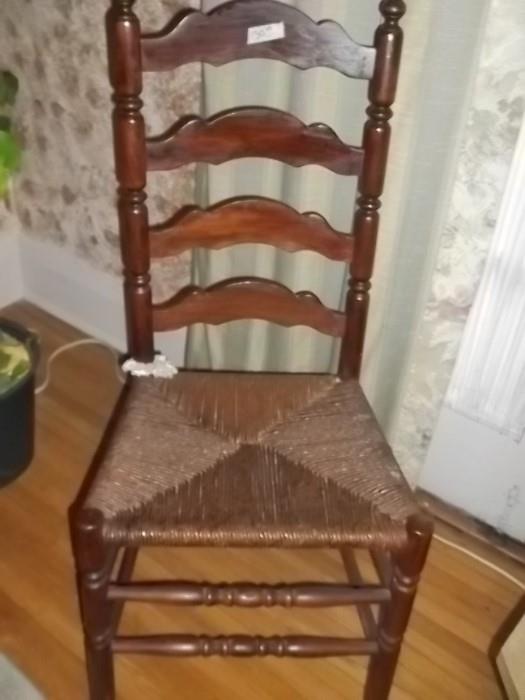 ladder back chair $25