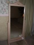 mirror on stand $30