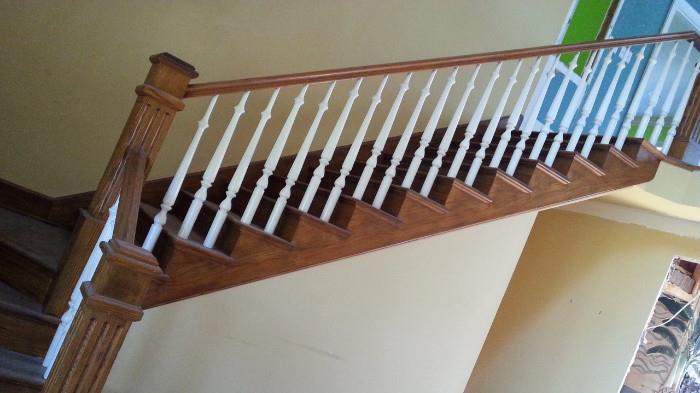 Staircase, this will be sold and removed last.