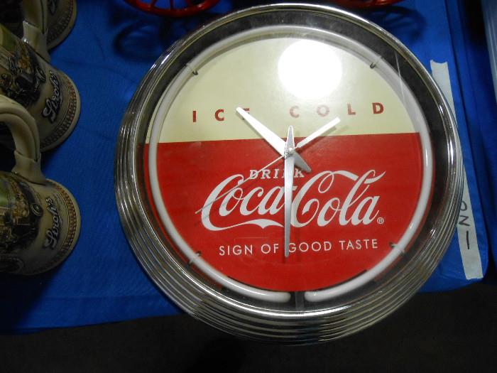 Coca Cola Coke clock