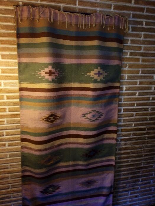 Handmade Native American rug
