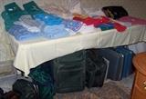 More Linens/Suitcases