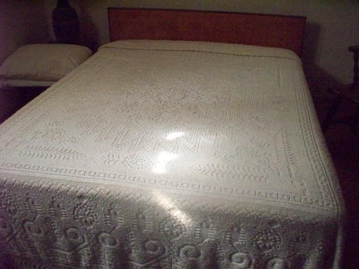 Double bed with mattress & box springs