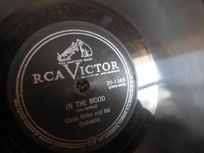 RCA Victor..Glenn Miller In the Mood 78 record