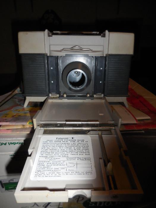 Vintage Polaroid Print Copier. Model 240. Using 40 Series Film..Electric