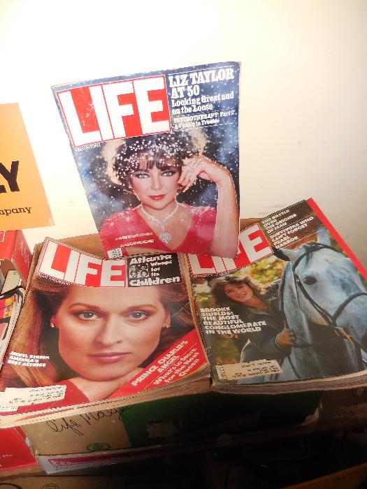 Vintage Magazines. Liz, Meryl, Brooke..plus many more