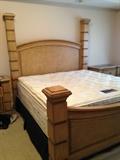 COLLEZIONE KING BED. CAN ACCOMMODATE A CALIFORNIA KING BED!!