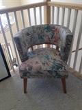 HEYWOOD WAKEFIELD BARREL CHAIR