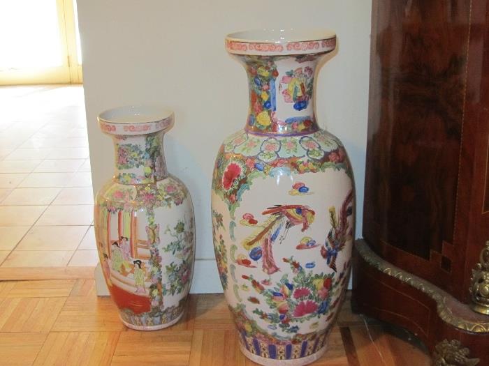 Canton ware Vases