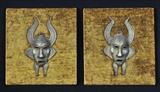 Mounted Bronze Deity Plaques