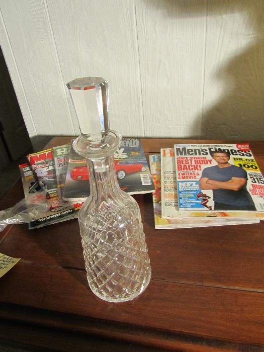 Waterford Decanter *PERFECT CONDITION* (from what we saw, please check it again though)