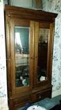 Oak Two Door Armoire