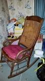 Cane Back Rocker