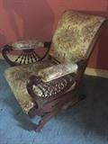 Victorian Stick and Ball Rocker