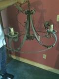 Iron Chandelier 
