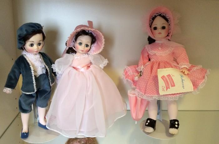 HUGE Doll collection
•	Madame Alexander (with original boxes)
o	Nice selection
•	And more!
