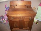 walnut wash stand
