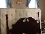 Queen Headboard and Mattress set