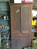Old wood cabinet