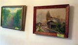Two of several original artwork pieces