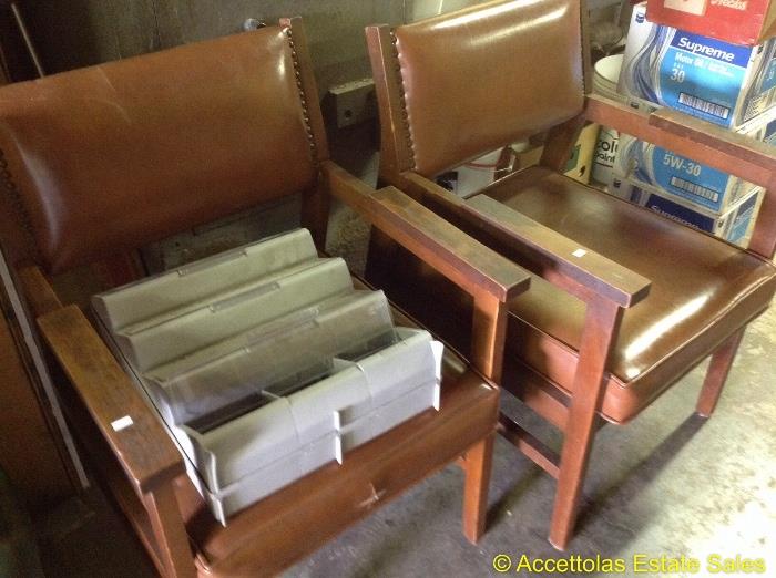 Older Mid Century Office Chairs