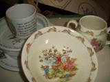 two sets of Wedgewood "Bunnykins" children dishware