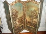 19th Century Parisian French Hand Painted Fire screens-- Absolutely Breath Taking! 