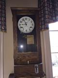 19th century working Factory Time Clock