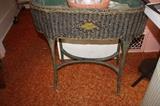 VINTAGE WICKER PLANTER