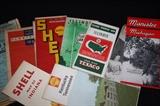 VINTAGE ROAD MAPS   SHELL  TEXACO