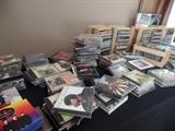 Hundreds of CDs