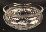 7 - Large Waterford bowl, 6 in. T, 9 in. D.