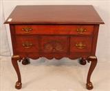 55 - American Queen Ann lowboy, antique centennial, ca. 1880, 30 in. T, 33 in. W, 20 in. D.