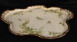 72 - Limoges dresser tray, 14 in. D, 18 in. W.