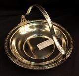 213 - Sterling bowl in excellent condition, 6 in. T, 9 in. D.