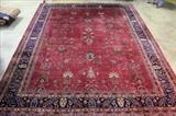 259 - Antique handmade Persian rug.