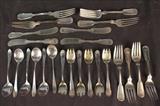 275 - 24 pieces sterling mixed flatware.