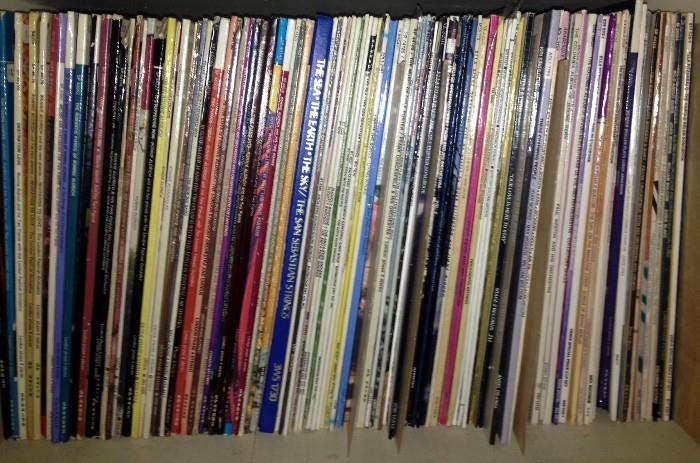 Superb collection of over a 1000 Vinyl LP mostly classical music, Frank Sinatra, Dean Martin and more! All music arrange in categories. Many are very rare!!