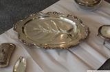 Silver, and silverplate serving pieces