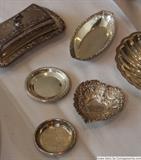 Silver, and silverplate serving pieces