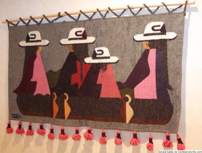 Wall hanging from Peru