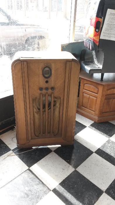 Old Philco Radio Case