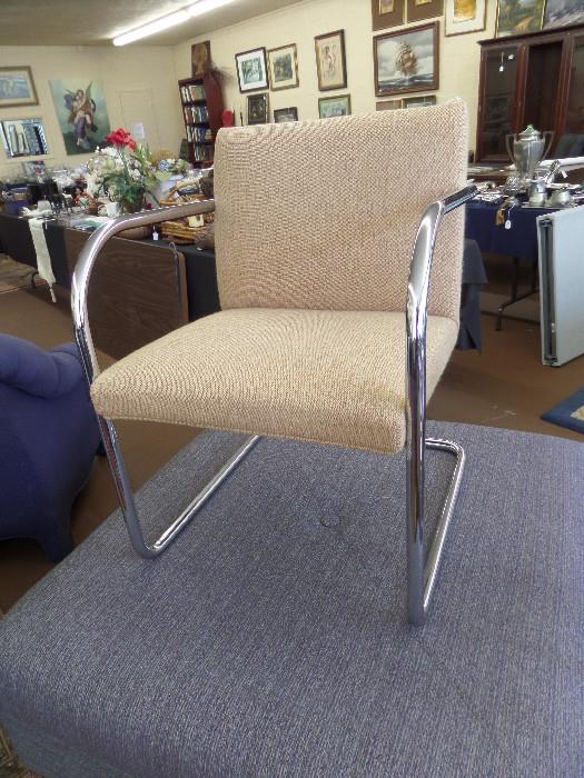 Ludwig Mies van der Rohe Flat Bar Brno Chair - there are several 
