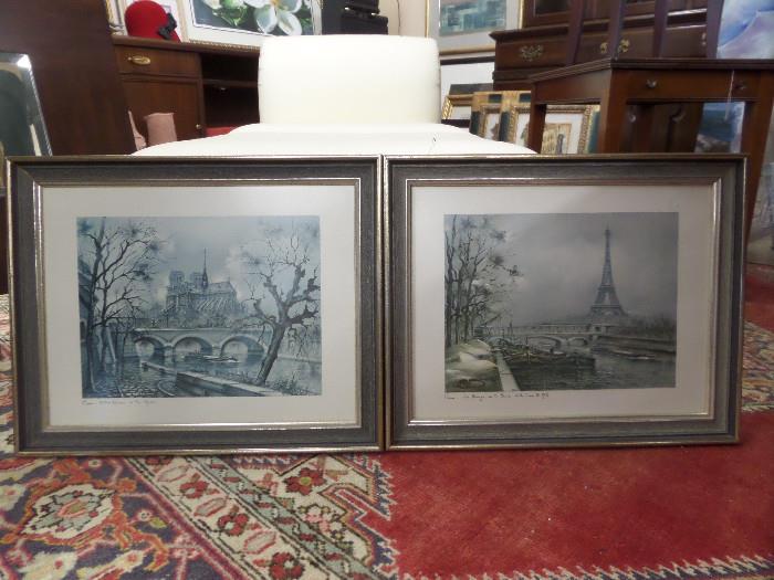 Prints of Paris, France