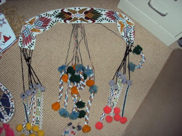 Native American Indian bead work 