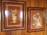 inlaid wood artwork