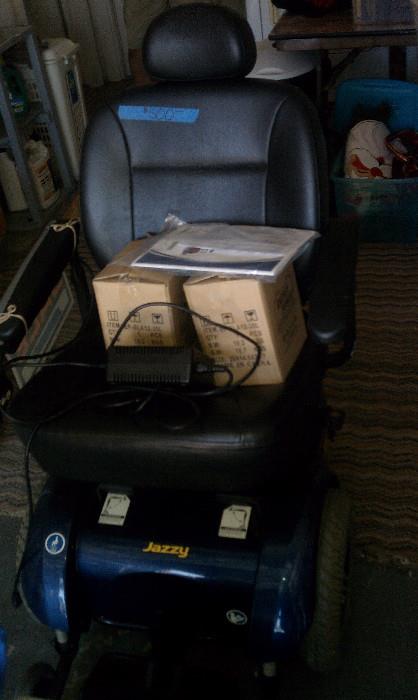 Jazzie Power Chair with 2 New Batteries ($150 Value)