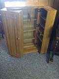 Large DVD/media cabinet with doors
